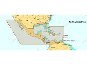 C-MAP NA-M027 Max Wide microSD Central America and Caribbean