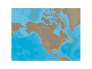 C-MAP NA-M033 Max MegaWide C Card Atlantic Coast, Gulf of Mexico and Caribbean