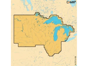 C-MAP Reveal X Inland US Lakes North Central microSD