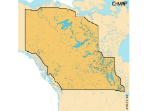C-MAP Reveal X Inland Canada Lakes West microSD