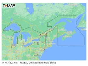 C-MAP Reveal Coastal Great Lakes to Nova Scotia