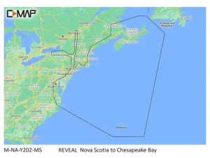 C-MAP Reveal Coastal Nova Scotia to Chesapeak Bay