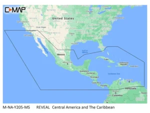 C-MAP Reveal Coastal Central America Caribbean