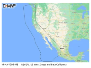 C-MAP Reveal Coastal US West Coast and Baja
