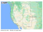 C-MAP Reveal Inland US Lakes West