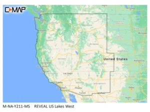 C-MAP Reveal Inland US Lakes West