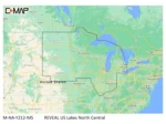 C-MAP Reveal Inland US Lakes North Central