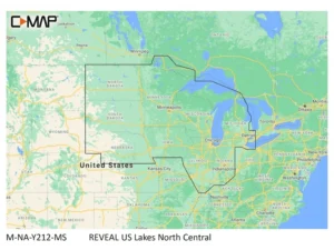 C-MAP Reveal Inland US Lakes North Central