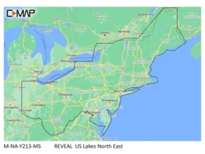 C-MAP Reveal Inland US Lakes North East