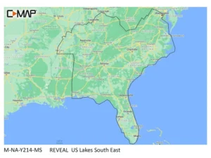 C-MAP Reveal Inland US Lakes South East