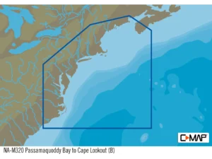 C-MAP NA-M320 Max Wide SD Card Bathymetrics Me - Nc