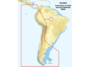 C-MAP SA-M500 Max Wide C Card Costa Rica - Chile - Falklands
