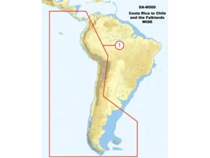 C-MAP SA-M500 Max Wide SD Costa Rica - Chile - Falklands