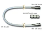 Digital 10ft RG8X W/Mini UHF Female & Mini UHF Double Male