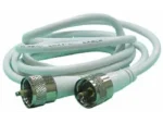 Digital 12ft RG8X W/ Mini UHF Female Connectors & PL259 Adap