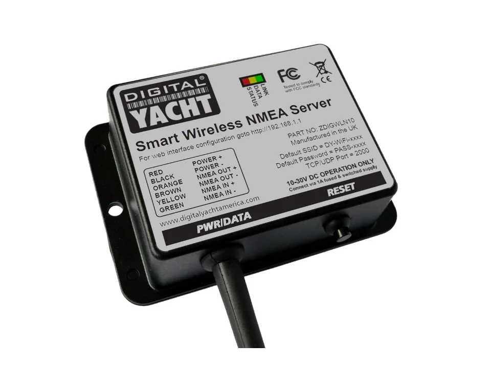 Digital Yacht WLN10SM Smart NMEA-WIFI Adapter 4800/38400 Baud