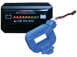 Dual Pro Lithiumm Battery Status Indicator Horizontal Display