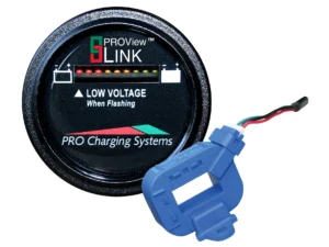 Dual Pro Lithiumm Battery Status Indicator Single Round Display