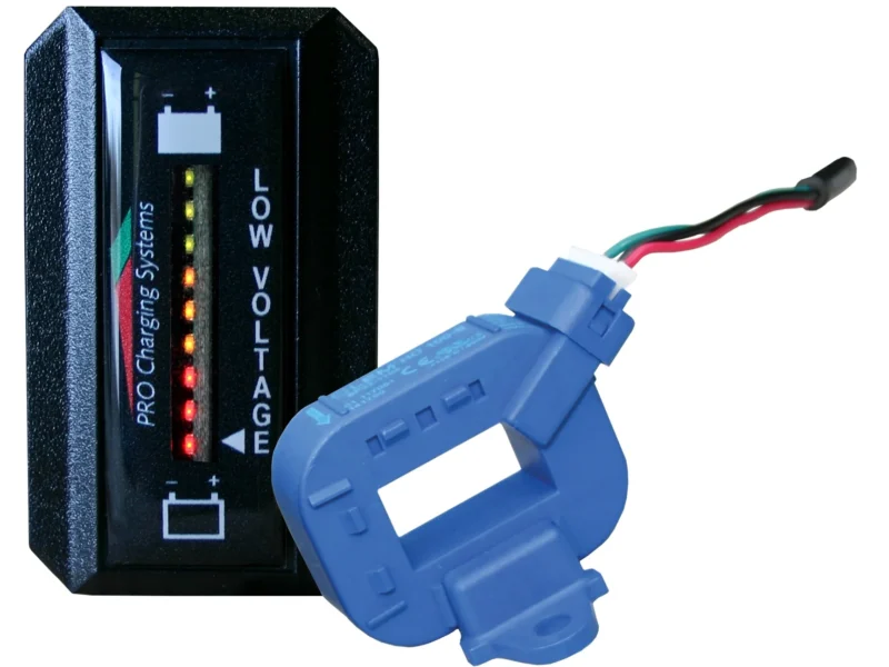 Dual Pro Lithiumm Battery Status Indicator Vertical Display
