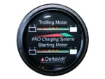 Dual Pro Battery Fuel Gauge For 1 - 24v, 1 -12v  Systems