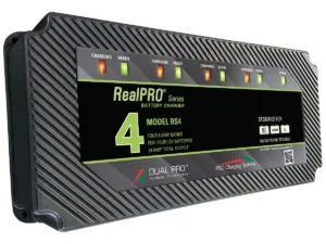 Dual Pro RS4 Battery Charger 4 Bank 24 Amps