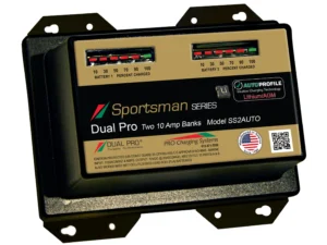 Dual Pro SS2AUTO Battery Charger, Auto Profile 2 Bank 20 Amps