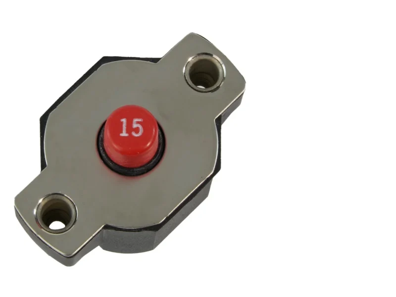 EGIS 15A Medium Duty Push Button Circuit Breaker