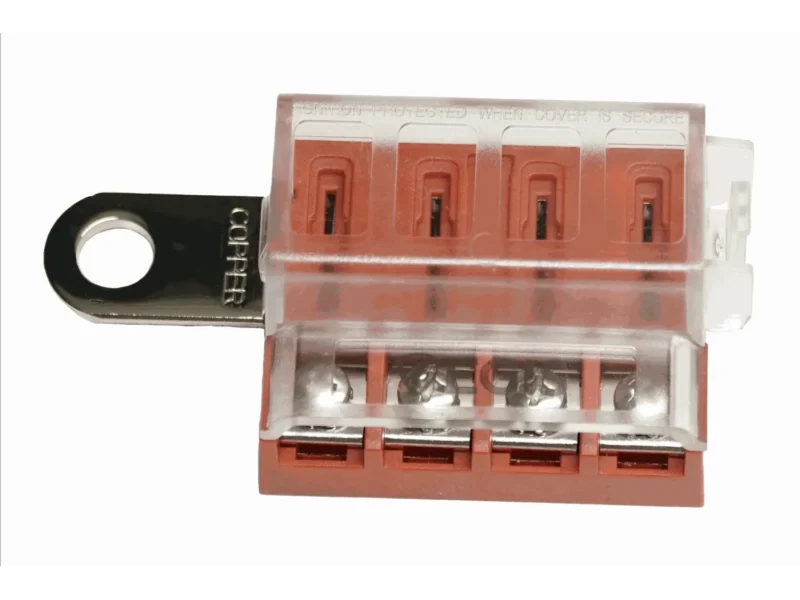 EGIS RT Battery Terminal Mount Fuse Block 4 Circuit