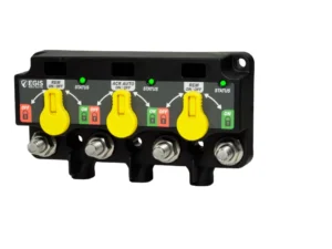 EGIS 8730-1535 XD Triple Flex Automatic Charging Relay with Knobs - Tinned Wire