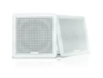 Fusion FM-F65SW 6.5in White Square Flush Mount Speakers