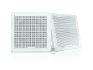 Fusion FM-F65SW 6.5in White Square Flush Mount Speakers