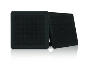 Fusion FM-F65SB 6in Black Square Flush Mount Speakers