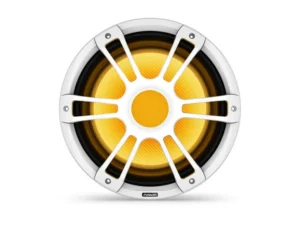 Fusion SG-SL123SPW 12in 600 Watt Sub-Woofer Sports Grill White