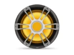 Fusion SG-SL123SPG 12in 600 Watt Sub-Woofer Sports Grill Gray