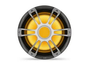 Fusion SG-SL123SPG 12in 600 Watt Sub-Woofer Sports Grill Gray