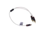 Fusion MS-RCAYM 1Female-2Male Shielded Twisted RCA Y-Cable