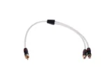 Fusion MS-RCAYF 1Male-2FeMale Shielded Twisted RCA Y-Cable