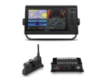 Garmin GPSMAP1222 12in Plotter LIVESCOPE Plus Bundle Worldwide Basemap