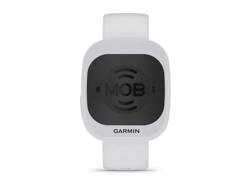 Garmin MOB Tag with White Quick Release Band