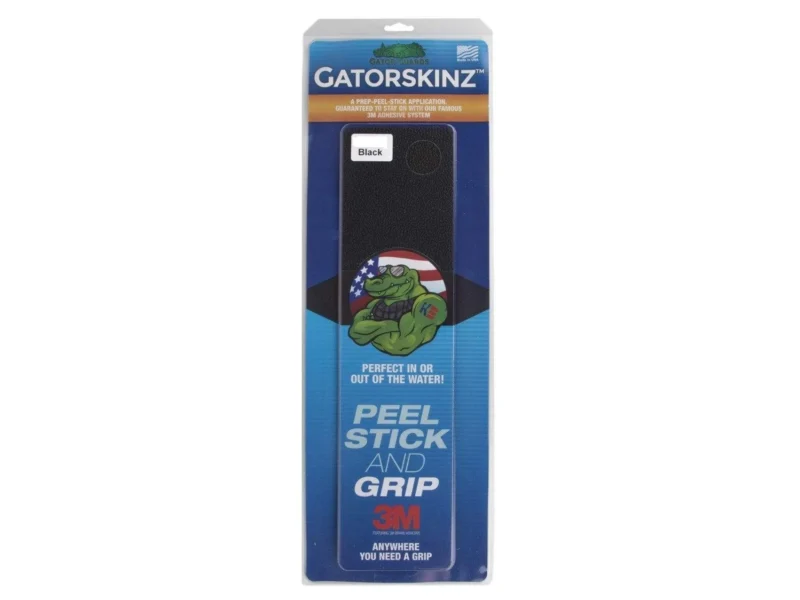 Gator Guard Gator Skinz Step Pad 4in x 16in Black Grit