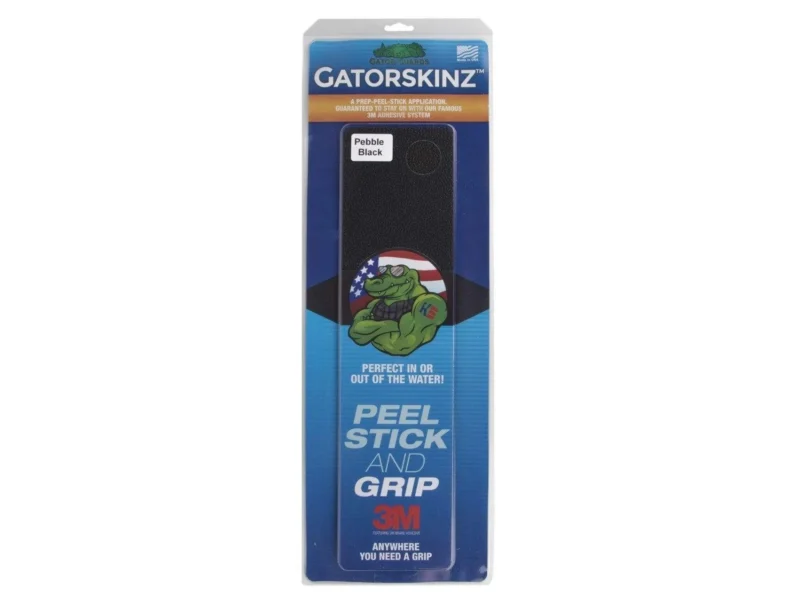 Gator Guard Gator Skinz Step Pad 4in x 16in Black Pebble