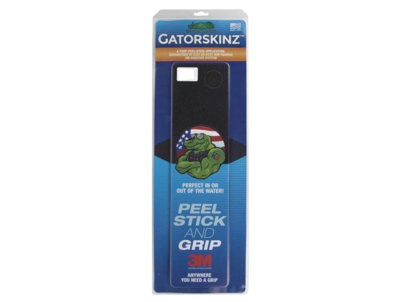 Gator Guard Gator Skinz Step Pad 4in x 16in Light Gray Grit