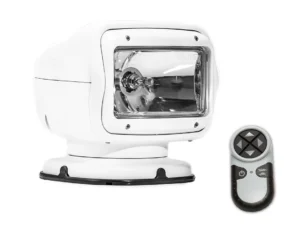 Golight GT Series Halogen Wireless Handheld Remote White Permanent Mount 12V