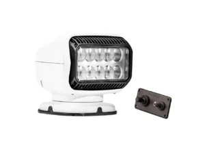 Golight GT Series LED White Hard Wired Dash Control Permanent Mount 12v