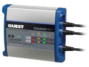 Guest 2711A 10A 2 Bank 120V Input Battery Charger