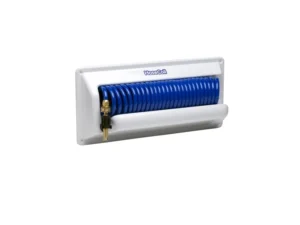 HoseCoil Horizontal Mount Enclosure with 5ft Feeder Hose