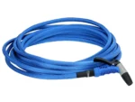 HoseCoil 75ft Blue Flexible Hose Kit with Rubber Tip Nozzle