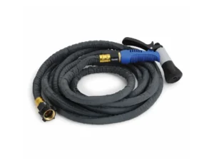 HoseCoil Stainlees Steel Pro 10ft Gray Hose Kit