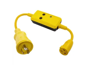 Hubbell HBL105GF 15A Female To 30A Male W/GFCI Protection