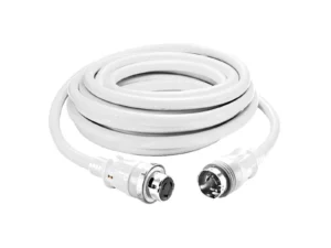 Hubbell HBL61CM42WLED White 50AMP Cable W/Led 25ft